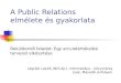 A Public Relations elmélete és gyakorlata