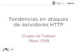 Tendencias en ataques de servidores HTTP