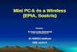 Mini PC-k és a Wireless (EPIA, Soekris)