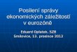 Posílení správy ekonomických záležitostí v eurozóně