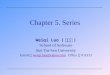 Chapter 5. Series