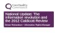 National Update: The information revolution and the 2012 Caldicott Review
