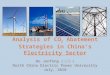 Analysis of CO 2  Abatement Strategies in China’s Electricity Sector