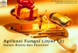 Aplikasi Fungsi  Linier (2)