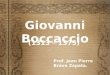 Giovanni  Boccaccio