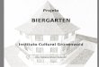 Projeto BIERGARTEN Instituto Cultural  Grünenwald Arq. Fabiana Weber  Zabczuk