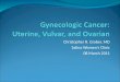 Gynecologic Cancer: Uterine,  Vulvar , and Ovarian