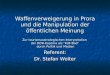Referent: Dr. Stefan Wolter