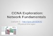 CCNA Exploration: Network Fundamentals