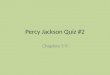 Percy Jackson Quiz #2