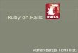 Ruby on  Rails