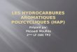 Les hydrocarbures aromatiques polycycliques ( hap )