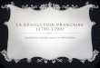 La  révolution française (1789-1799)