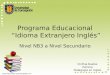 Programa Educacional  “Idioma Extranjero Inglés”