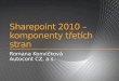 Sharepoint  2010 – komponenty třetích stran