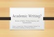 Academic Writing?