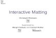 Interactive Matting