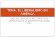 TEMA: EL LIBERALISMO EN AMÉRICA