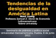 Tendencias  de la  desigualdad  en América Latina