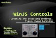 WinJS  Controls