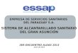 EMPRESA DE SERVICIOS SANITARIOS  DEL PARAGUAY S.A