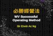 必勝經營法 WV Successful  Operating Method Sir Erwin Ac Ng
