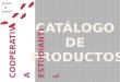 CATáLOGO DE  PRODUCTOS