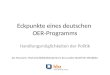 Eckpunkte eines deutschen  OER-Programms