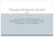 Vlaams-Brabant drinkt