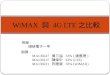 WiMAX 與  4G LTE 之比較