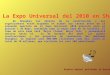 La Expo Universal del 2010 en Shanghai