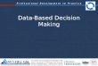 Data-Based Decision Making