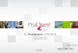 利用 ProQuest 新平台高效检索 全球农业生物文献 农学中心培训大使 2012 年 04 月 18 日