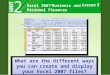 Excel 2007 ® Business and Personal Finances