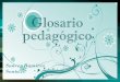 glosario pedagogico completo