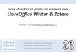 LibreOffice & Zotero