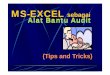 TABK-06 - MS-Excel Alat Bantu Audit