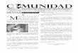 Periódico Parroquial "COMUNIDAD" #61