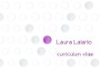 CURRICULUM VITAE | Laura Lalario architetto