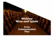Wicklow Wine and Spirits Crisis Communications Plan