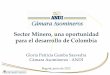 Sector Minero, una oportunidad para el desarrollo de Colombia