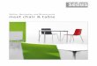 Meet chair & table von Sedus