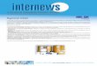 Internews Clínico e Industrial, Ano XXXIII - Nº 145, Julho/Agosto/Setembro de 2011
