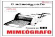 O Mimeógrafo 16ª edição