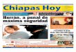 Chiapas HOY Miércoles 25 Febrero en Portada & Contraportada