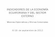 Economía Ecuatoriana Septiembre 2012