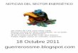 NOTICIAS DEL SECTOR ENERGÉTICO 18 Octubre 2011
