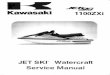 Kawasaki jetski 1100zxi