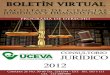 Boletín Virtual 2012 Consultorio Jurídico Uceva