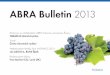 ABRA Bulletin podzim 2013